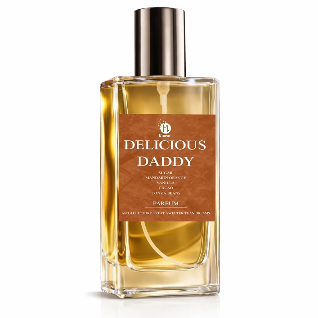 Delicious Daddy Eau de Parfum – Sweet & Sultry Fragrance with Red Berries, Mandarin, Vanilla, and Tonka Beans – Long-Lasting Luxury Scent (PACK OF 1)-image-5