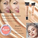 Makeup Set for Women, Makeup Full Kit for Beginners & Professionals, Travel Makeup Set for Teens & Adults, Makeup Gift Set for Girls, Eyeshadow Palette, Lip Gloss, Face & Eye Make up - Image 4