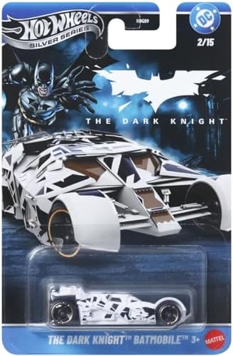 Hot Wheels - The Dark Knight Batmobile - Batman Silver Series - J...