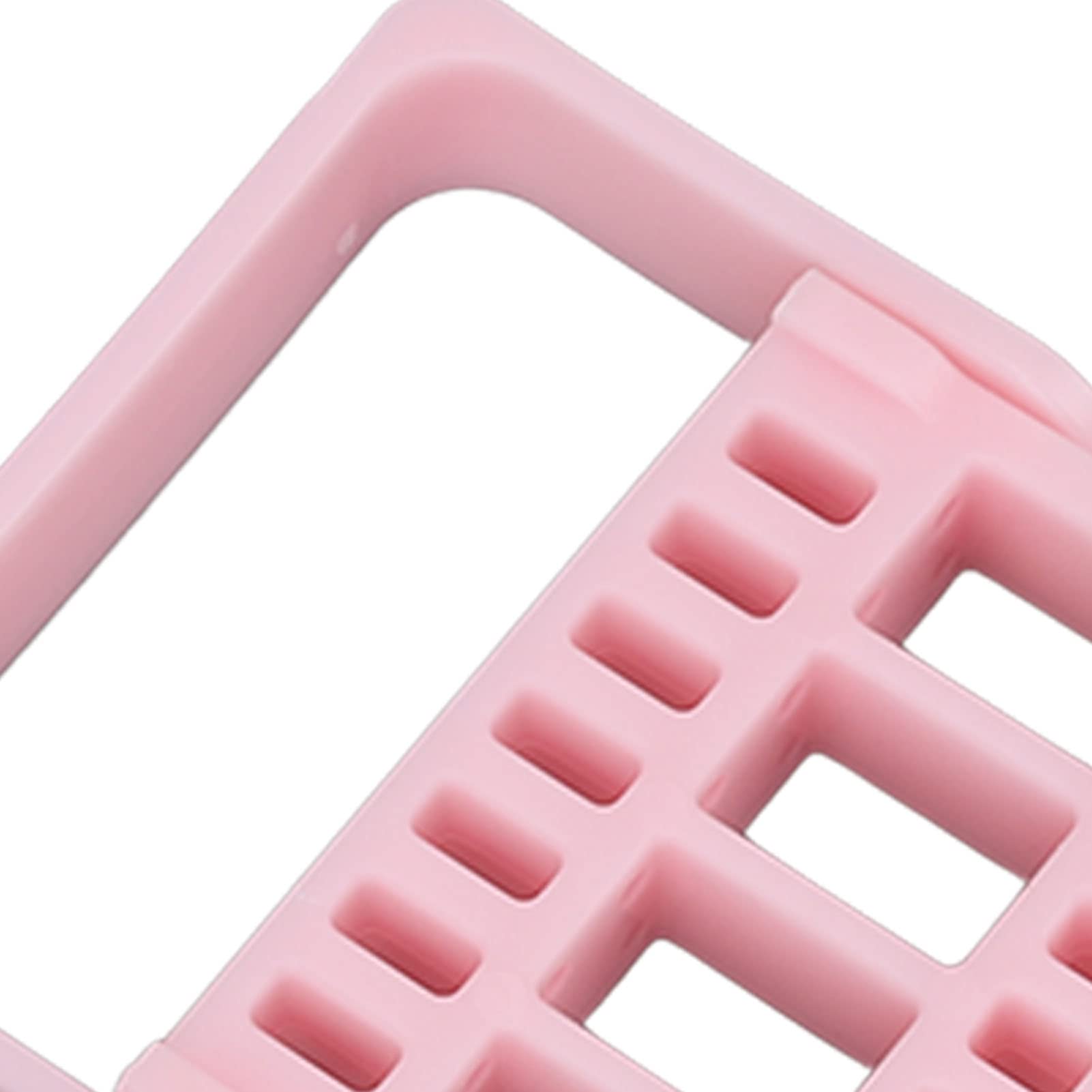 Support de Forets à Ongles, 4 Pièces, Support de Forets à Ongles, Organisateur D'affichage, 16 Trous, Anti-poussière, Présentoir de Forets pour Nail Art, Boîte de Rangement pour