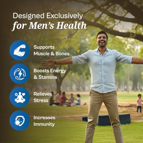 Image of Tata 1mg Multivitamin for Men | 13 Vitamins, 10 Minerals, Zinc & Magnesium | Energy, Immunity, Vitality & Muscle Strength | 60 Tablets | 1 Per Day