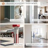 Quest Kątownik ochronny PVC 35x35 mm elastyczny – ciemnoszary, 150 cm