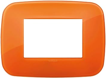 VIMAR 19683.63 Plate Round, 3 modules, Orange