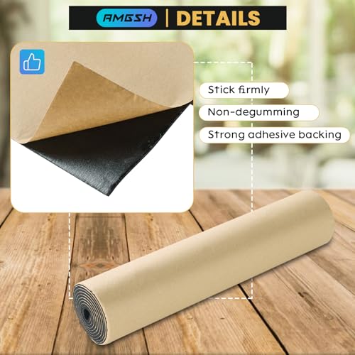 Image of Sponge Neoprene with Adhesive Foam Rubber Sheet 1 /8 inch Thick *12 inch Wide X 48 inch Long, Padding Gaskets,Crafts for Weather proofing or Stripping DIY Gasket Sealing Material