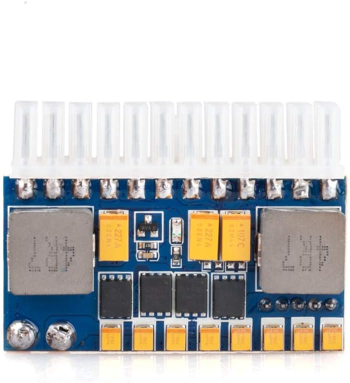 RGEEK 24pin DC ATX PSU 12V DC Input 250W Peak Output Switch DC-DC ATX Pico PSU Mini ITX PC Power