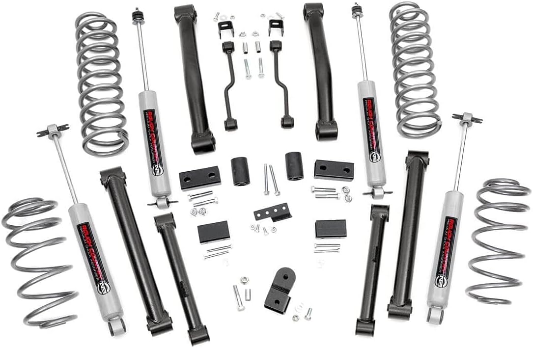 Rough Country 4" Lift Kit for 1993-1998 Jeep Grand Cherokee ZJ 4WD - 900.20