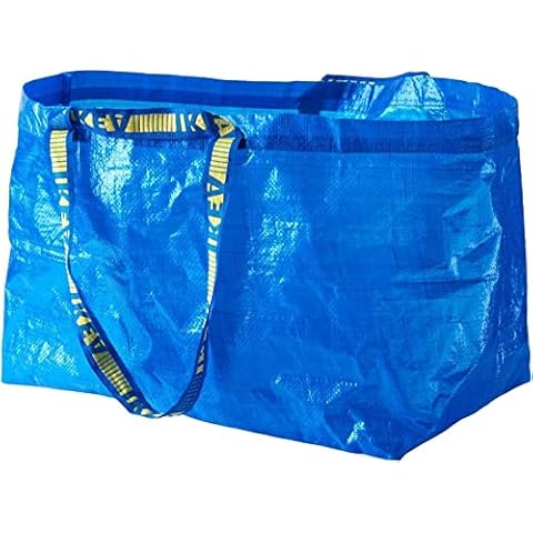 Ikea Frakta Blue Bags for Shopping and Storage Cover
