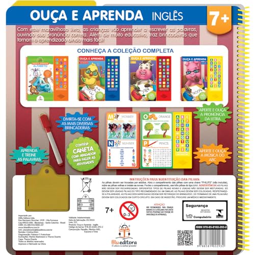 Ouça e aprenda: Inglês