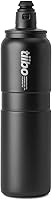 Tiibo 23oz Insulated Stainless Steel Bike Water Bottle - Double Wall Vacuum, No-Squeeze Fast Flow Nozzle for Cycling, Biking & Sports (Black)
