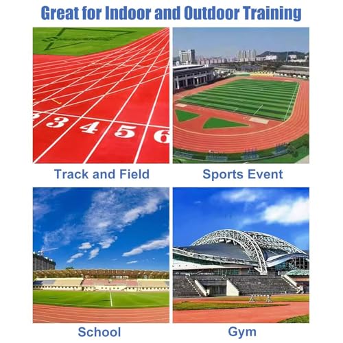 Matériel de parcours d'obstacles et haies athlétisme ajustables - 8