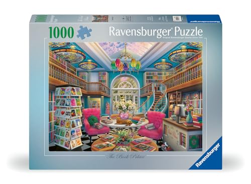 Ravensburger The Book Palace 1000 Piece Jigsaw Puzzle for Adults - 12000167 - Handcrafted Tooling, Made in Germany, Every Piece Fits Together Perfectly