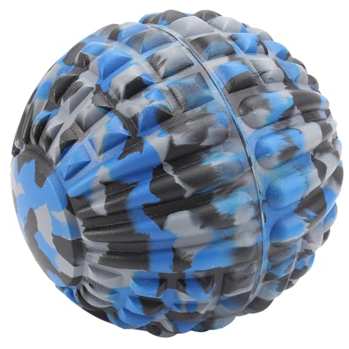 CIMAXIC Pelota para Relajación Muscular de Eva Rayas de Camuflaje para Pies de Masaje y Rodillo Herramienta de Masaje y Pelota de Yoga Adecuado para Ciclismo y Running