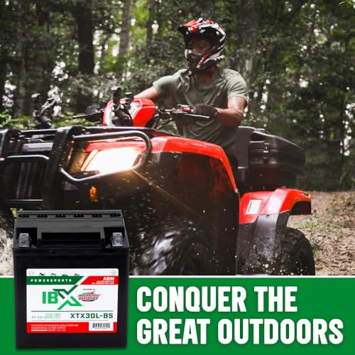 Image of Interstate Batteries IBX YTX30L-BS Powersports Battery 12V 30Ah 385CCA AGM