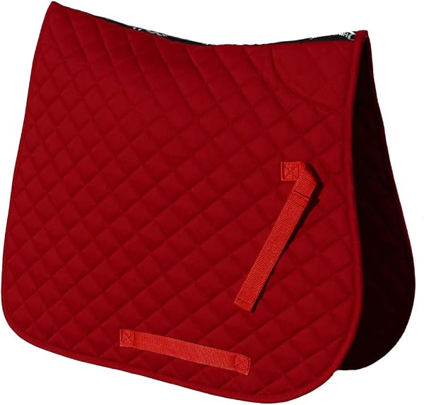 Rhinegold Cotton Quilted Saddle Cloth - 1