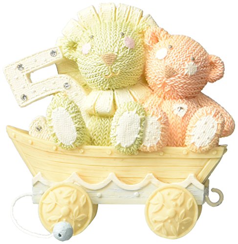 Enesco 4050145 figurine arche de baptême 5 ans résine