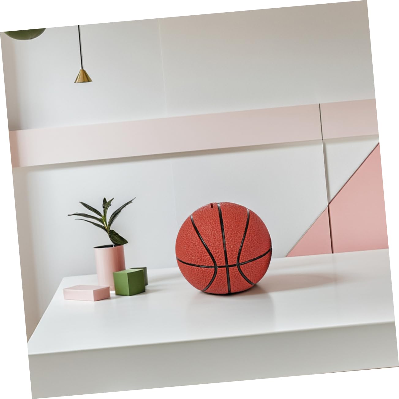 YARNOW Salvadanaio Calcio in Vinile 2pezzi per Bambini e Bambine, Decorativo e Facile Rimozione Soldi, Forma Calcio Carina per Decorazione e Regali Compleanno