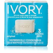 Individually Wrapped Bath Soap, White, 3.1 oz Bar, 72/Carton