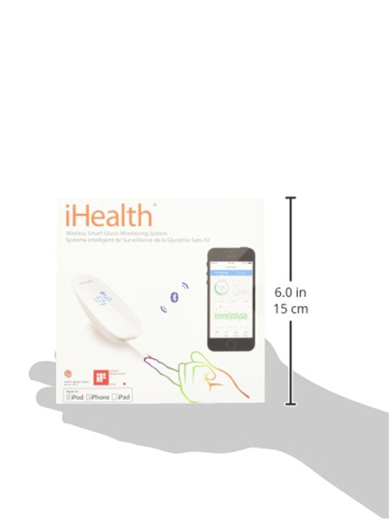 iHealth Wireless Smart Blood Sugar Test Kit for Apple and Android