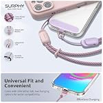 SURPHY 3 Pack Phone Wrist Strap, Phone Lanyard with Cellphone Tether Tab - Image 2
