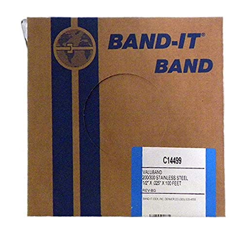 Valuband Band C14499 bande inox 1/2 de qualité industrielle pour serrage précis