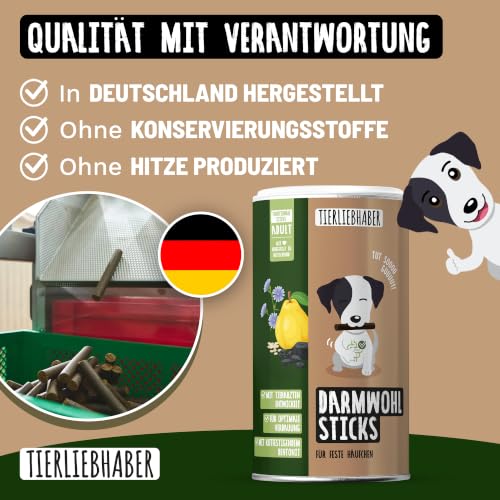 Darmwohlsticks Analdrüsen Hund Leckerli – Hilft auch bei Sodbrennen Hund