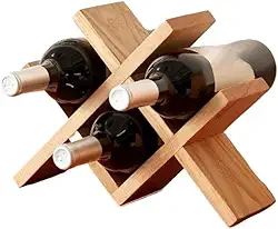 Adega Para Vinhos Champanhes Minimalista Moderno De Bancada Ou Parede(8 garrafas)