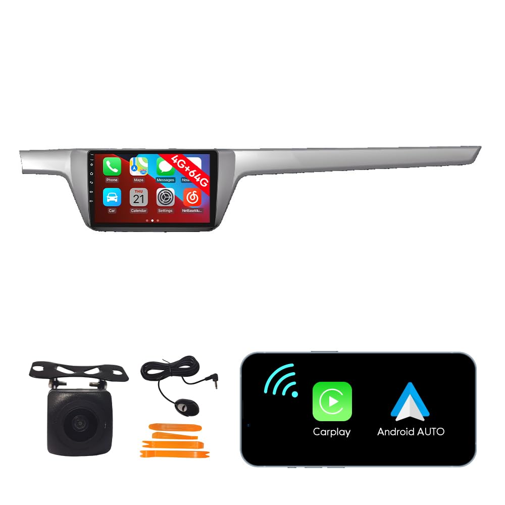 [4G 64G] Android Car Stereo FM Radio Carplay Android Auto 10