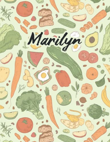 Marilyn: Weekly Menu Planner & Grocery ListDiabetes Superfoods Cookbook And Meal Planner