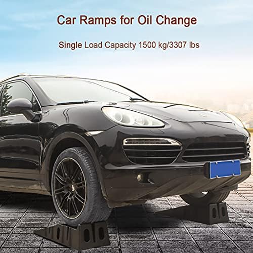 Car Ramps for Oil Changes, 6.7in Car Lift Low Cars Truck Ramp for Vehicle Maintenance, Single Load 1.5 Ton (Size : 1 Pack)