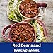 Blue Runner Creole Cream Style Red Beans 16 Oz (Pack Of 6) - New Orleans Best Authentic Red Beans - Slow Cooked to Perfection - A Southern Favorite - Easy Meal out of a Can