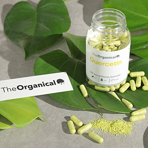 TheOrganical® Quercetine capsules | 120 capsules met 500 mg natuurlijke quercetine | Made in Hamburg - Image 7