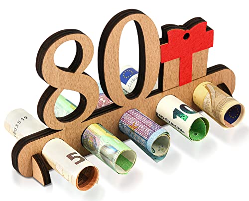QMVMV Lesezeichen Aus Edelstahl – Geschenk Zum 80. Geburtstag, Silber, Mit Liebevoller Botschaft