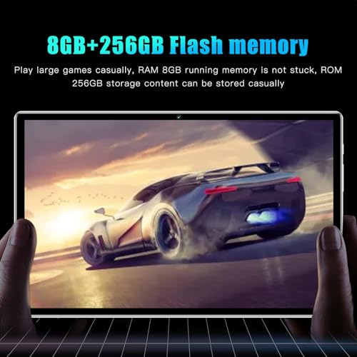 Image of Gaming Tablet Tablet Portable 2.4G 5GWiFi 8GB RAM 256GB ROM 1920x1200 5MP 13MP Octa Core 5800mAh Rechargeable Golden Tablet 100 to 240V Portable Tablet 10.1in Tablet 8GB RAM (US Plug) gaming pc