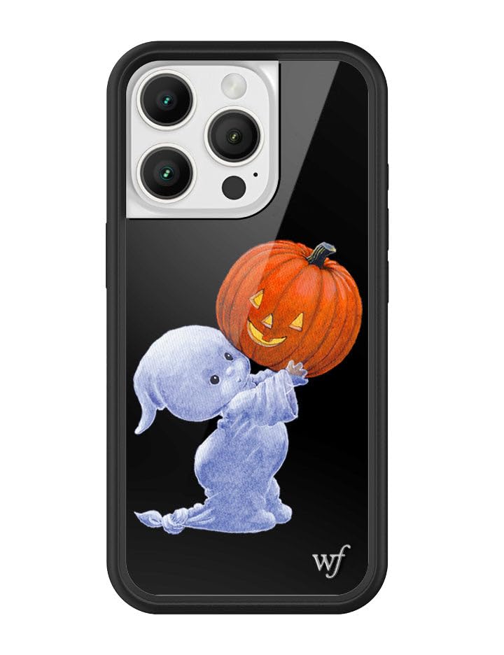 Image of Wildflower Cases - iPhone 16 Pro Compatible - Boo | Impact-Certified 6.5 ft Drop Protection Case, Raised Protective Bumper, Cute Aesthetic Design, Women-Owned Small Business