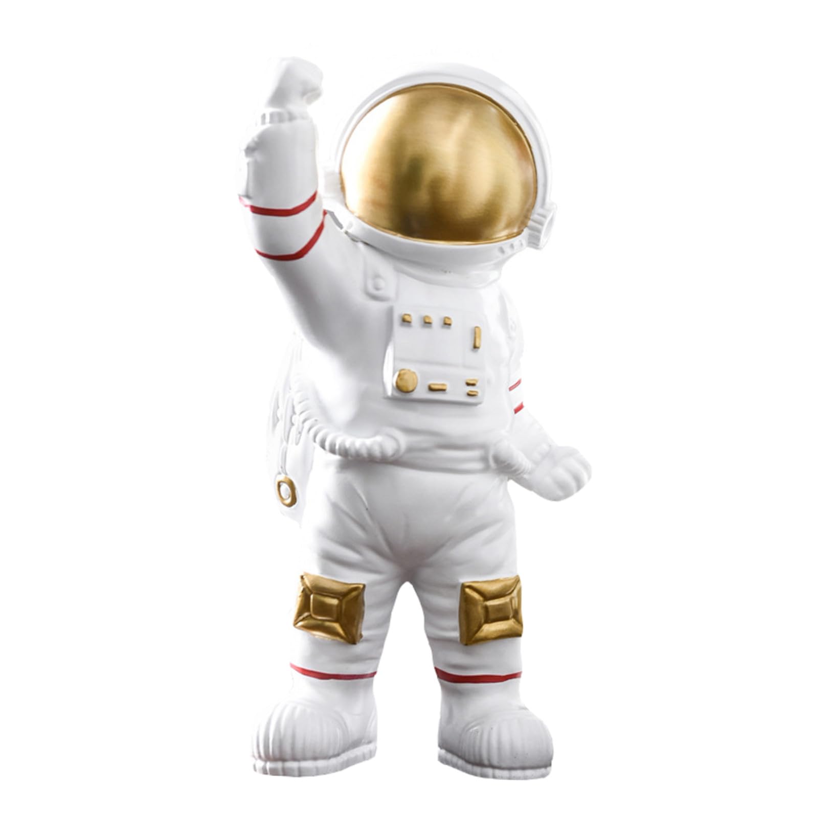Astronauten Dekoration aus Kunstharz für Zuhause mit Weihnachten Party