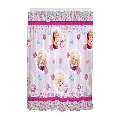 Franco Disney Frozen Kids Window Drapes Set, 82 In X 63 In, Official Disney Product #TOP3
