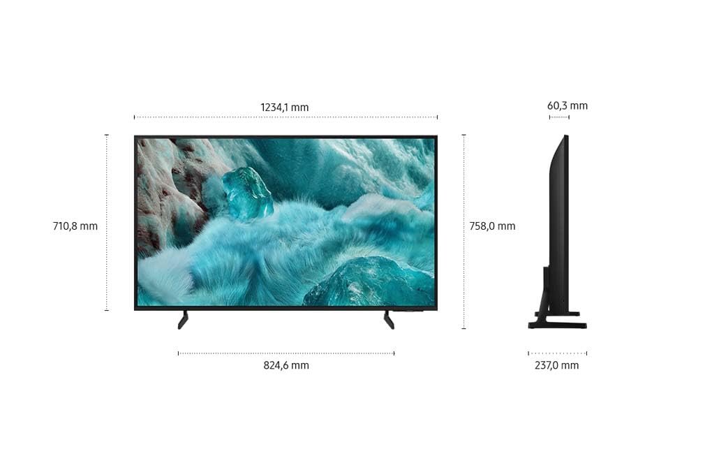 Samsung QLED 4K Q7FA 55 Zoll (138 cm) UHD, Q4 AI Prozessor, Quantum Dot für Reale Farben, Upscaling, Gaming Hub, Knox Security, Kostenlose Inhalte, Vision AI Smart TV, 2025