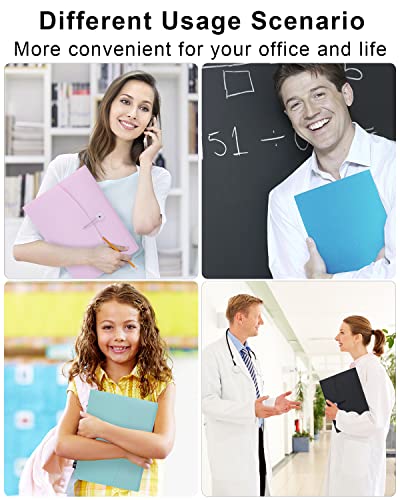 Maimis 2 Pcs Accordion File Organizer, 7 Pocket Expanding File Folder With Labels, A4 Letter Size Paper Document Storage Receipt Organizer Portable Accordian Filing Folder For Classroom, Home, Office #TOP6