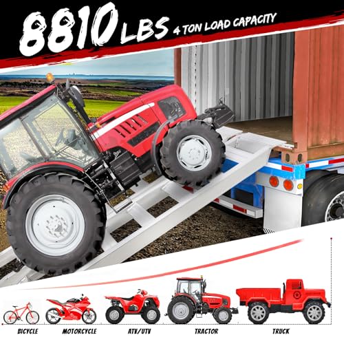 Rampas de Aluminio 72" L x 15" W para Motos y ATVs miniatura 2