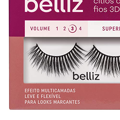 Cílios Postiços 3D Belliz