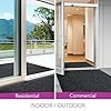 iCustomRug Hallway Runner Rug – 3x12ft Black, Indoor/Outdoor, Non-Slip Rubber Backing, Low-Profile All-Weather Carpet, Non-Shedding & Easy Care, Entryway Mat Ideal for High Traffic Areas #4