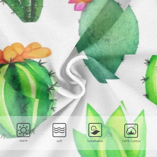 ODAWA Cacti Succulents Toddler Cotton Underwear, Boy Underwear 2T3