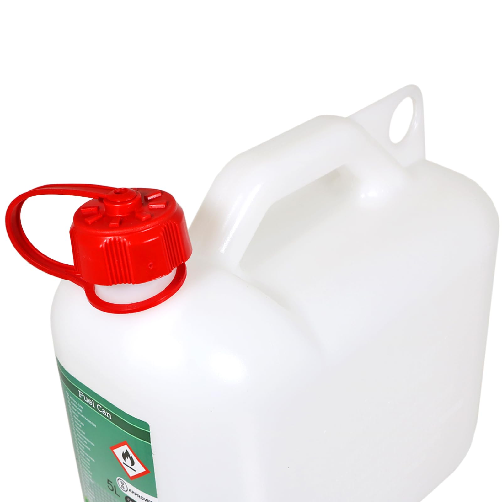 Contenitore di plastica da 5 litri + imbuto