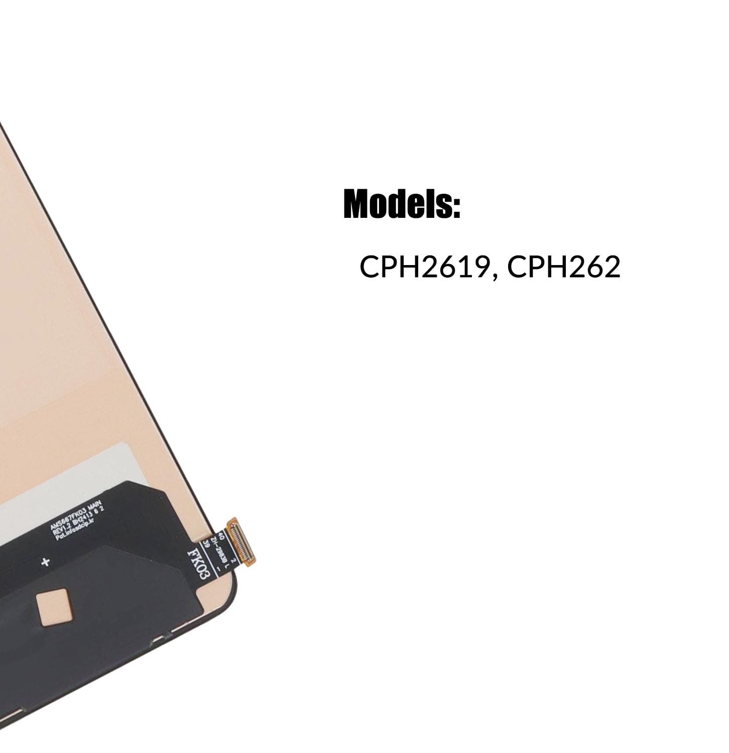 Écran de rechange pour OnePlus Nord CE4 Lite INCELL | CPH2619, CPH262, écran tactile LCD, numériseur, avec kit de réparation (pas de fonction d'empreintes digitales)