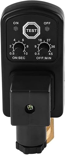 Miniatura 4 de G1/2 DN15 Válvula de drenaje cronometrada electrónica automática Aire Agua para compresor de aire Gestión de condensado Válvula integrada (AC 230V)