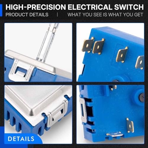 Image of New DG44-01007B Range Surface Element Control Switch Fit for Samsung Electric Range - Oven /Stove, Better Than OEM Quality, Replaces# DG44-01007A PER001-03 T PER001-13 T