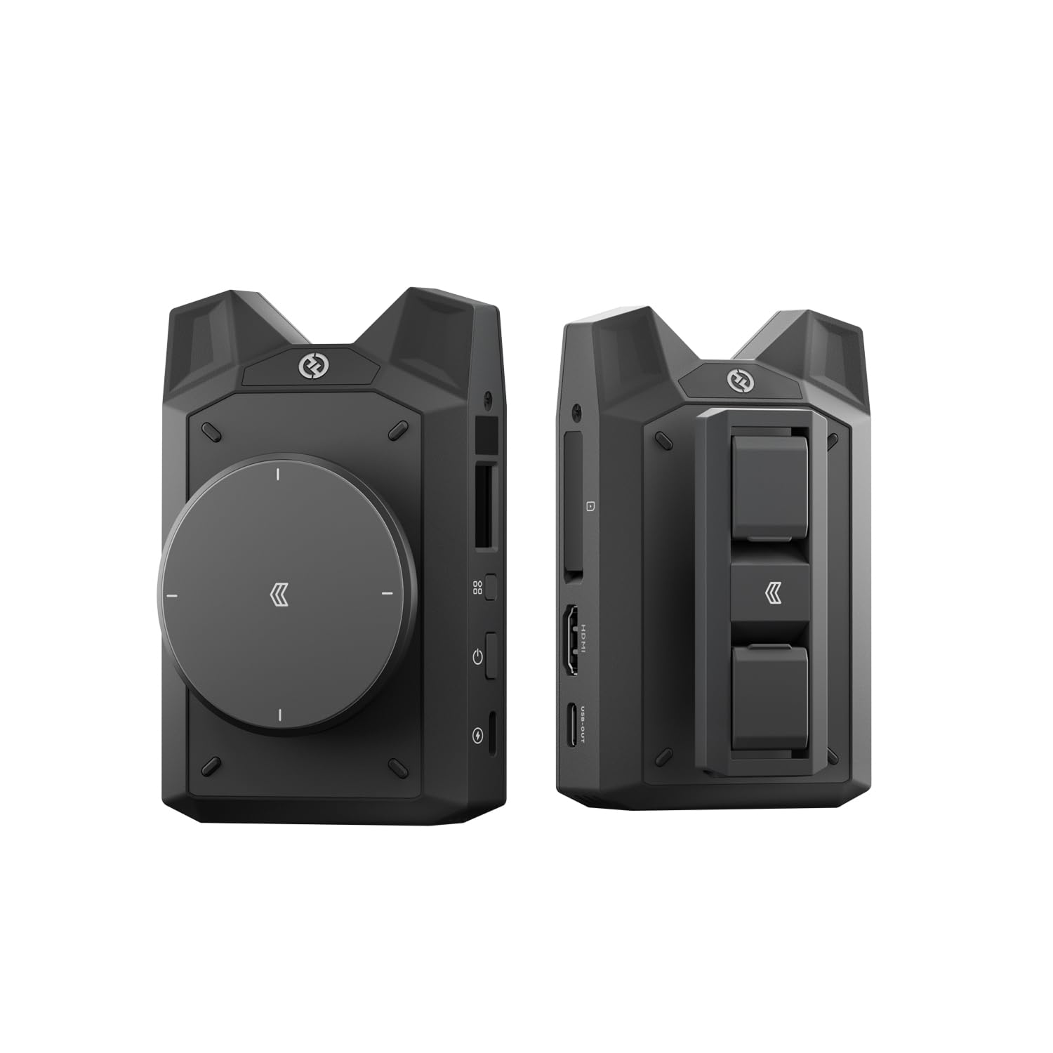 Hollyland Vcore Wireless HDMI Video Transmission System, 4K30 Low Latency Camera Monitoring, Built-in Battery, SD Card Recording, Up to 4 Devices,