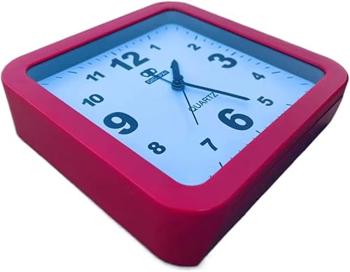 Miniatura 3 de BuyinMo Reloj despertador de 6 pulgadas para dormitorio, mesita de noche, oficina, reloj despertador, silencioso, analógico, de cuarzo, para cocina,