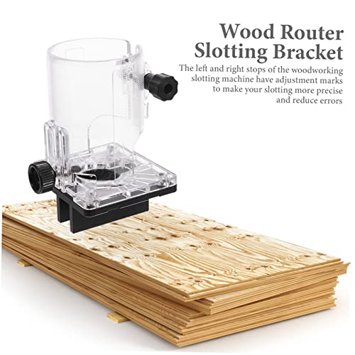 Accessoire de défonceuse NUOBESTY fixation stable pour rainurage précis de planches - 6