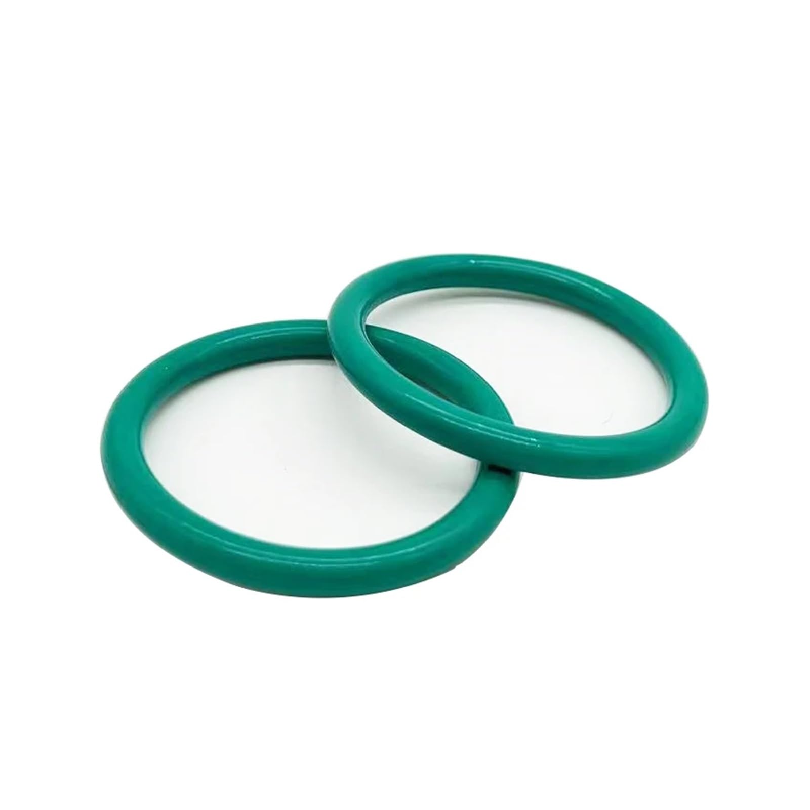 Rondella di tenuta, O-ring in gomma nitrilica, 1 pezzo di guarnizione di tenuta O-ring verde, distanziale in gomma fluorurata, rondella di tenuta resistente all'olio, spessore 8,6 mm, diametro esterno
